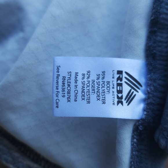RBX zip up gray jacket XL - Picture 6 of 6